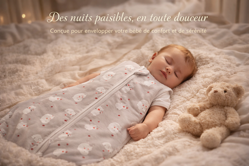 Gigoteuse pour bébé de 3 à 18 mois, légère et idéale.