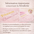 Couverture personnalisée Douce mémoire -souvenir doux et unique.