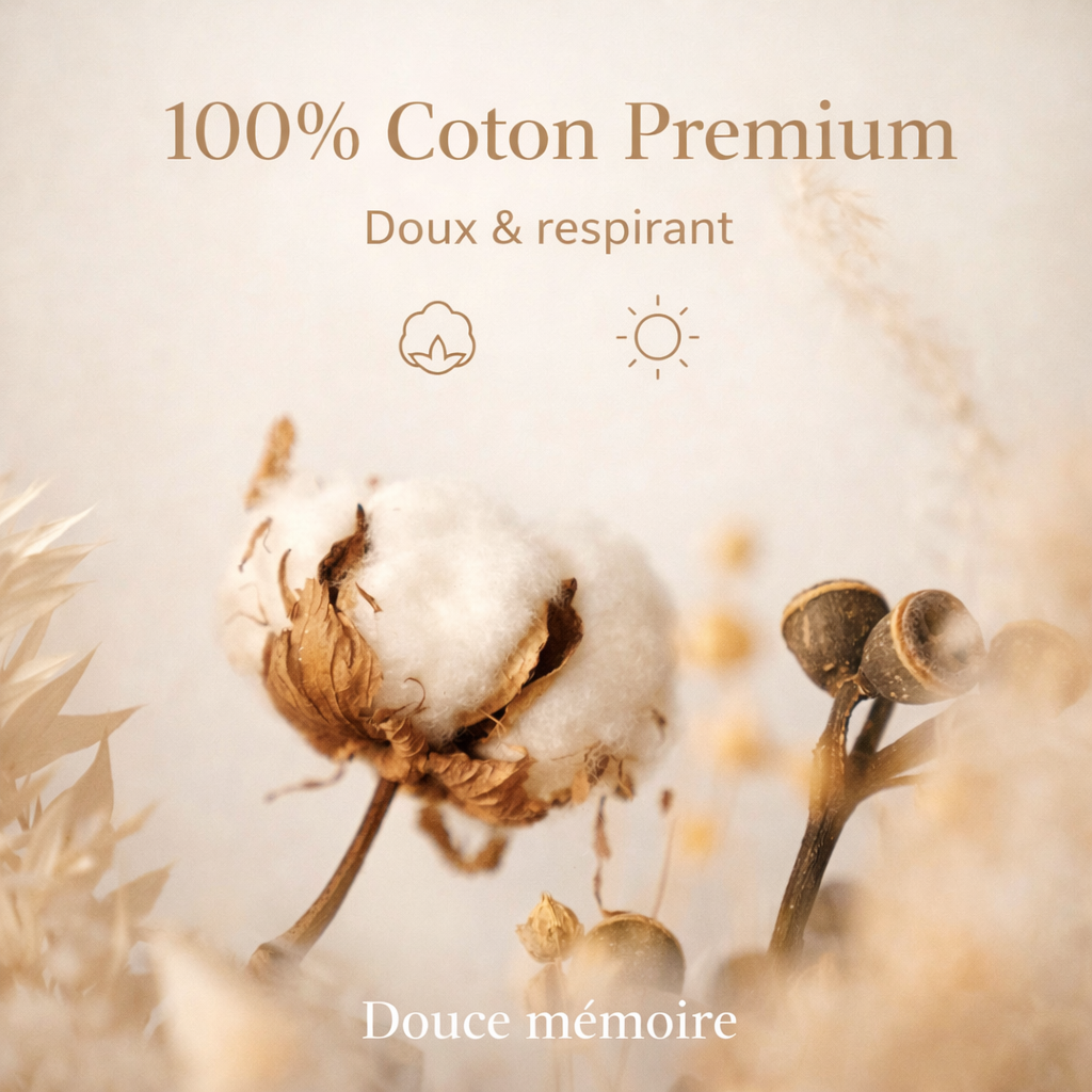 Gigoteuse enveloppante assortie, pensée avec douceur pour votre bébé.