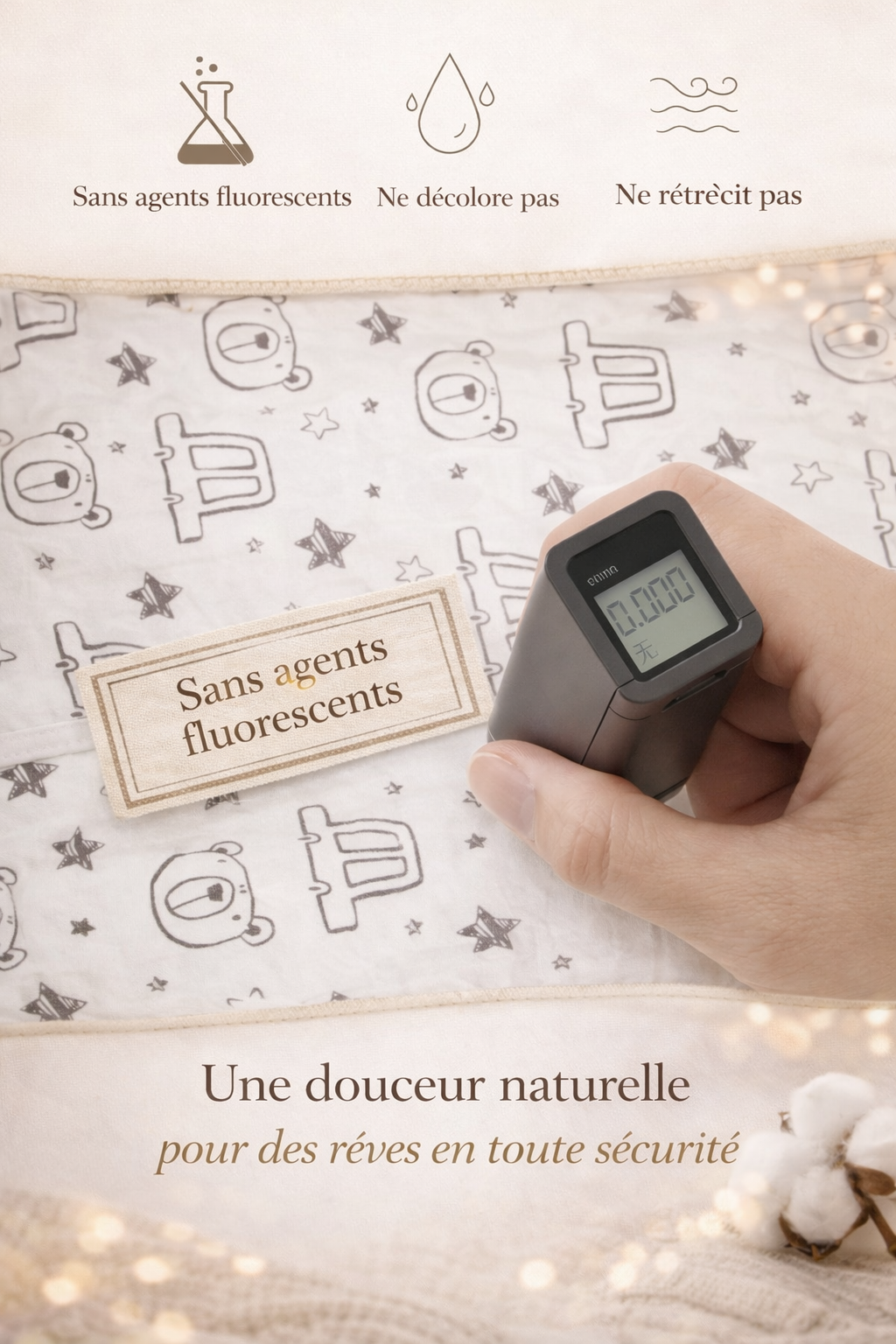 Gigoteuse pour bébé de 3 à 18 mois, légère et idéale.